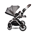 Passeggino GLORY 2in1+ADAPTERS con cestino estivo OPALINE Grey